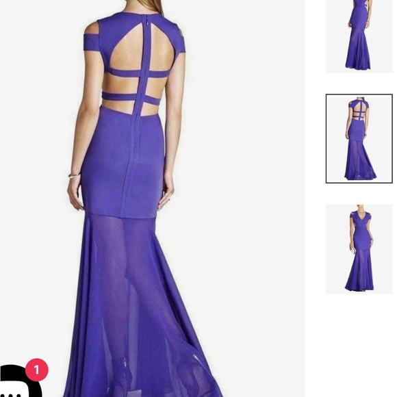 BGBGMAXAZRIA Cage Lock Dress - Black - Picture 7 of 9